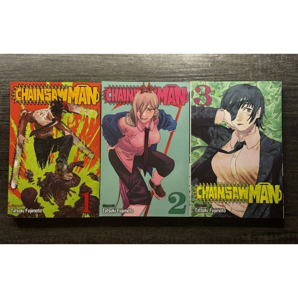 Chainsaw Man Manga Volumes 1–3 | Great Condition